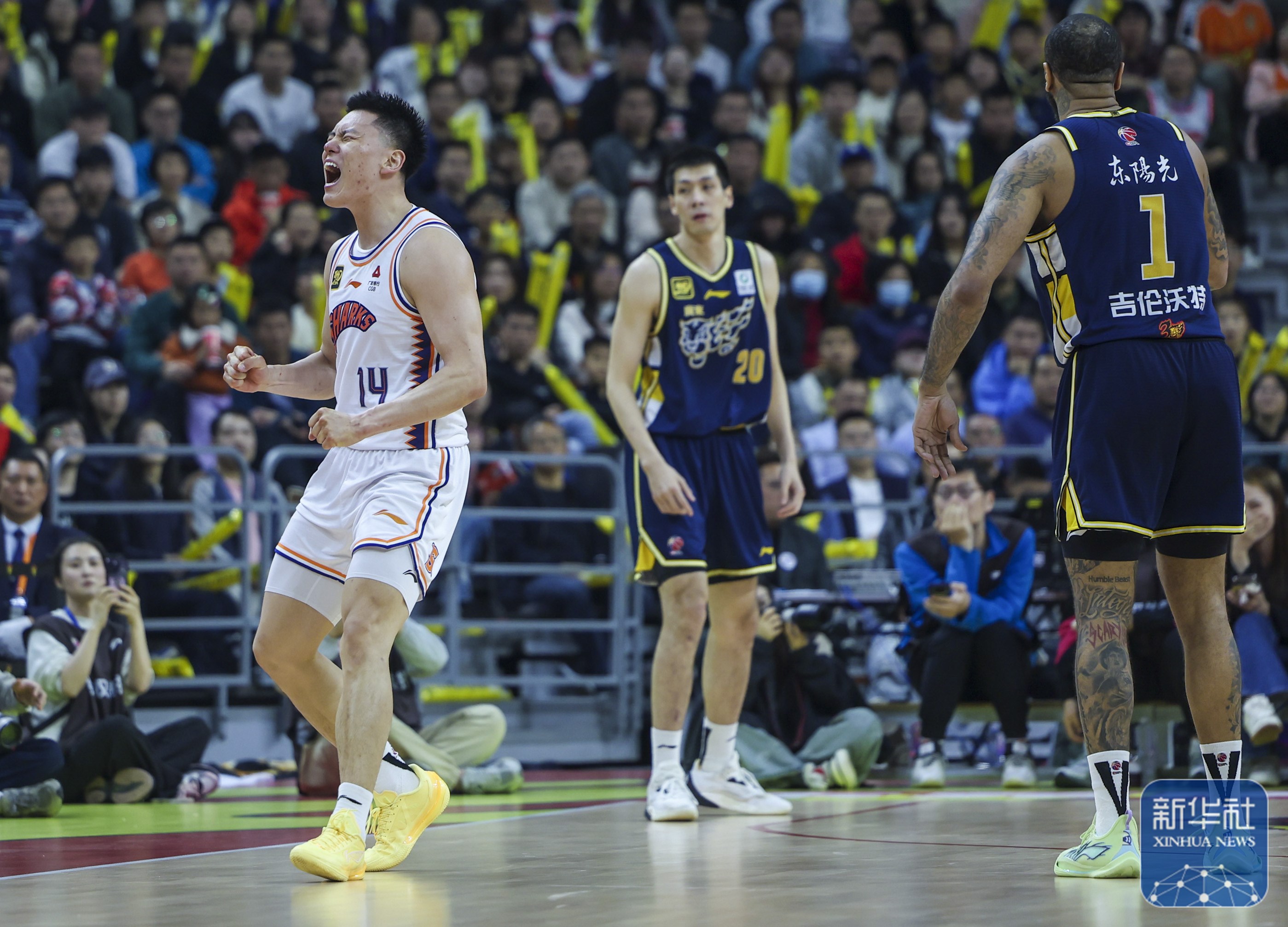 1xBit体育官方登录入口-凭借一波广东队，CBA季后赛成功三杀，现场弹幕炸裂